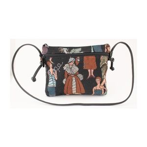 Vintage Gatsby Flapper Tapestry Needlepoint Bag